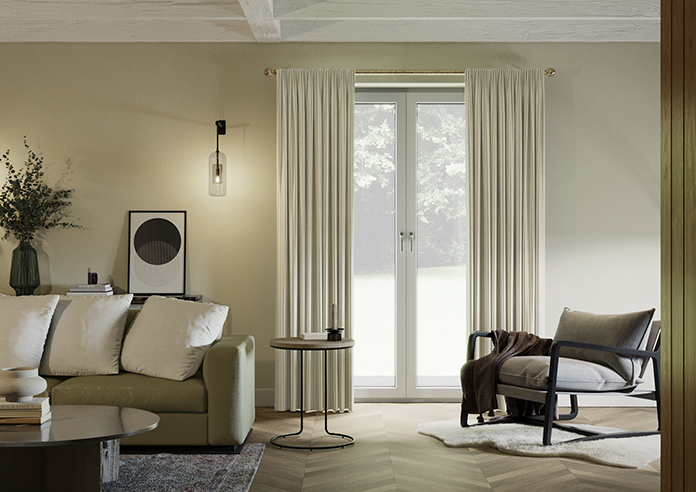 Emily Bond Oscar Stripe, Linen - Made to Measure Curtains - Image 3